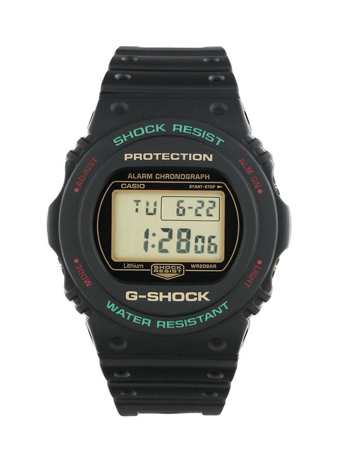 جي شوك ساعة يد رقمية بسوار من الراتنج للرجال - Image 1