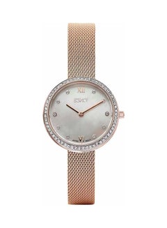 ECSTACY Women's Analog Dial Wrist Watch E20506-RMKMK - 27 mm - Rose Gold  - Image 1