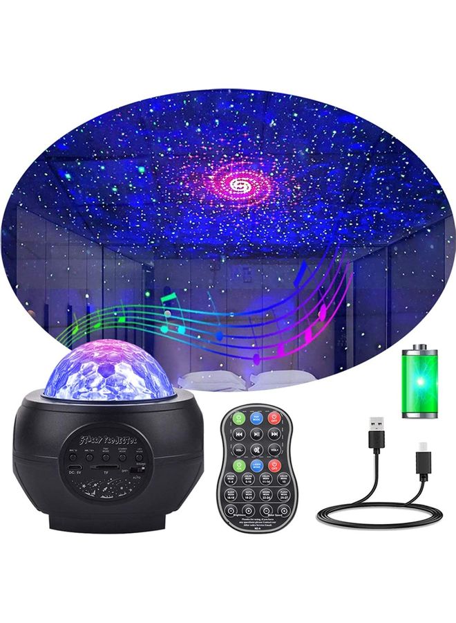 شو وو جهاز بروجيكتور بإضاءة LED ذكية مزود بجهاز تحكم عن بعد متعدد الألوان - Image 1