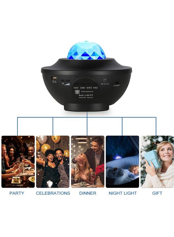 XiuWoo Remote Control LED Smart Projector Light Multicolour - Image 5