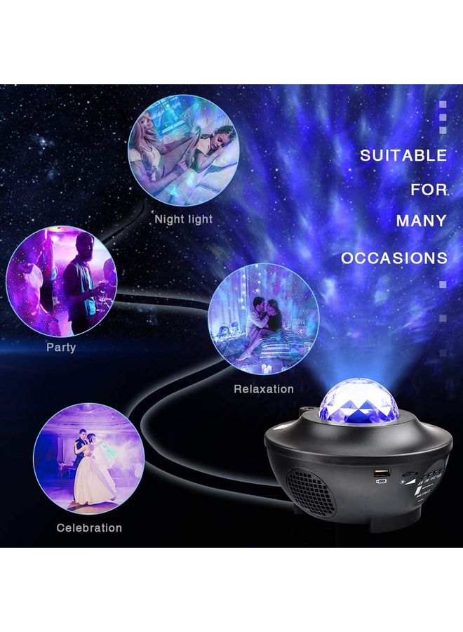 شو وو جهاز بروجيكتور بإضاءة LED متعددة الألوان متعدد الألوان - Image 2