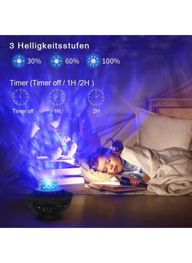 شو وو جهاز بروجيكتور بإضاءة LED متعددة الألوان متعدد الألوان - Image 4