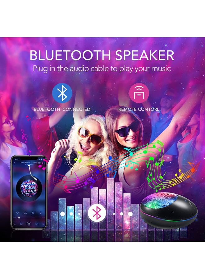 Bluetooth Connected LED Projector Light Multicolour