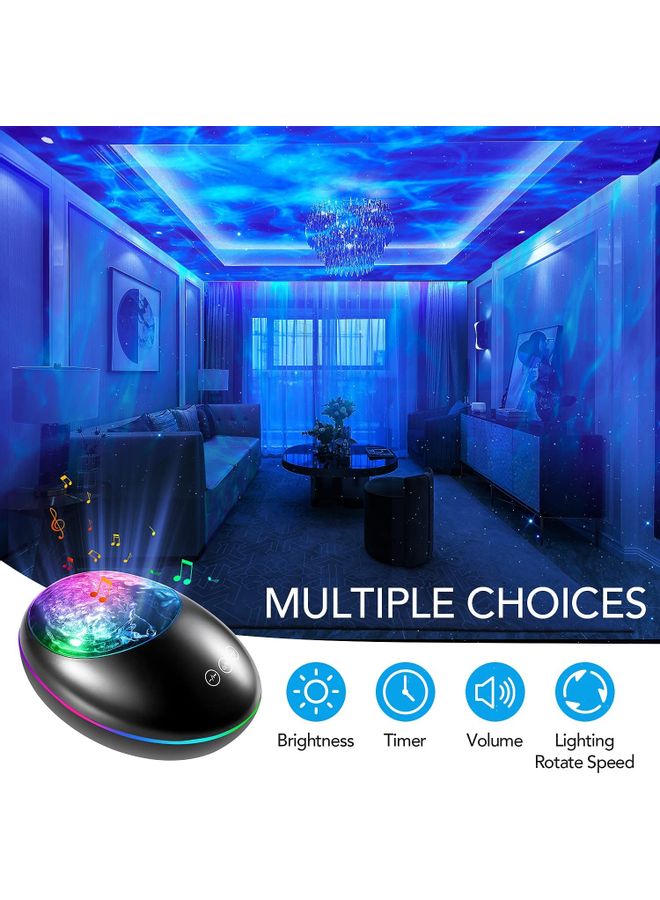 Bluetooth Connected LED Projector Light Multicolour