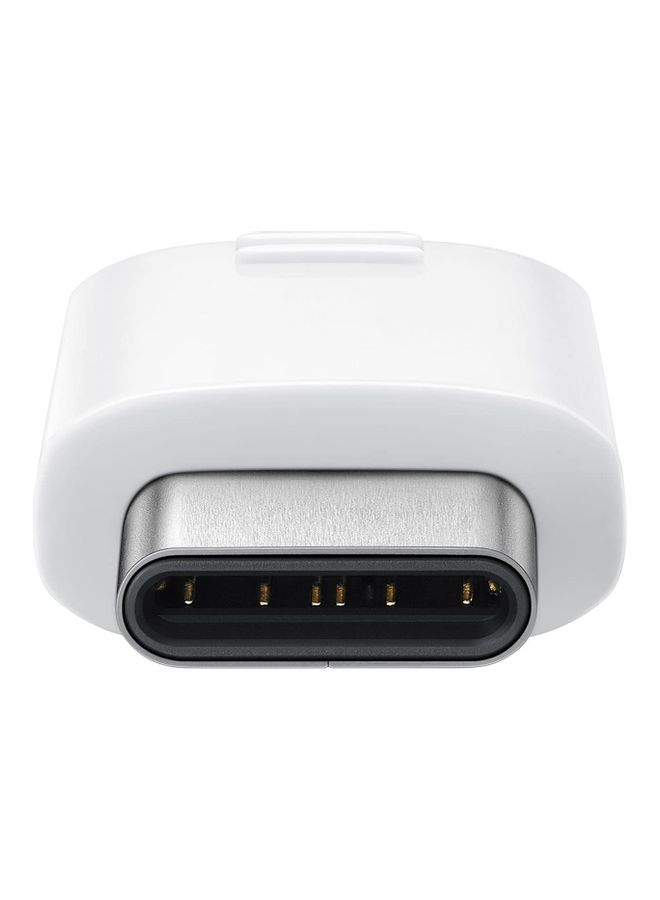 ICS Samsung Micro USB To USB-C Adapter White - Image 2