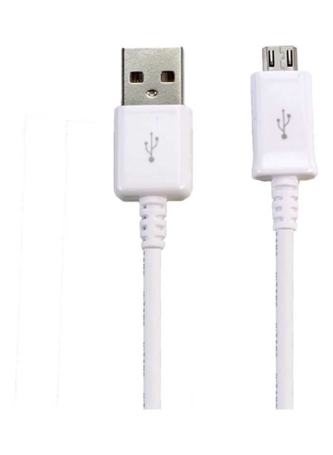 ICS Micro USB Charging Data Cable White - Image 2
