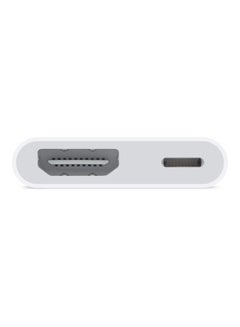ICS Lightning To HDMI Digital AV Adapter For Apple White  - Image 2