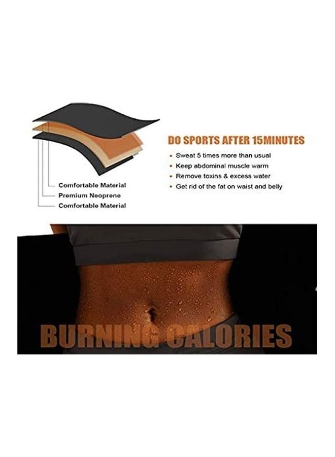 شو وو حزام تنحيف الخصر بالساونا والعرق يأخذ شكل الجسم XL - Image 2
