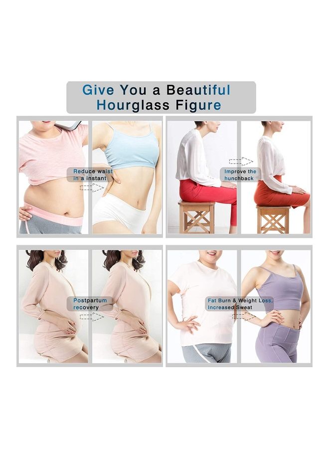 XiuWoo Waist Trainer Trimmer Sauna Sweat Belt Shapewear L - Image 5