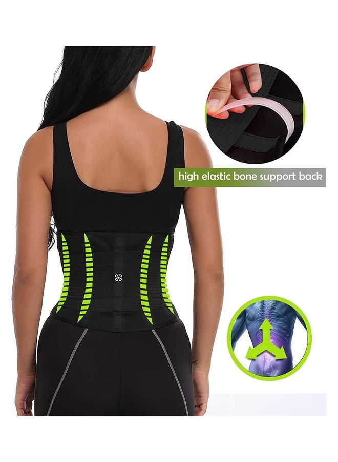 XiuWoo Waist Trainer Trimmer Sauna Sweat Belt Shapewear (Fit Waist 27.5-31.5 inch)Medium - Image 2
