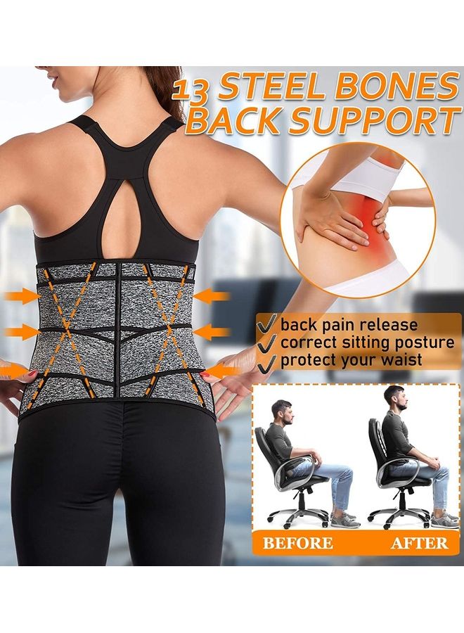 XiuWoo Waist Trimmer Belt Slimming Belt Waist Trainer XS  - Image 4