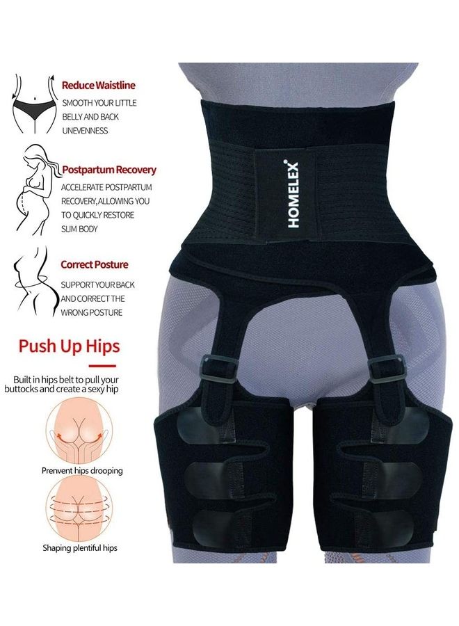 XiuWoo 3-In-1 Thigh Waist Trimmer L-XL - Image 4