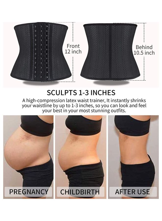 XiuWoo Waist Trainer Trimmer Sauna Sweat Belt Shapewear S - Image 5