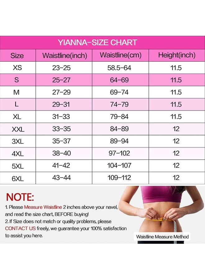 XiuWoo Waist Trainer Trimmer Sauna Sweat Belt Shapewear XL - Image 4