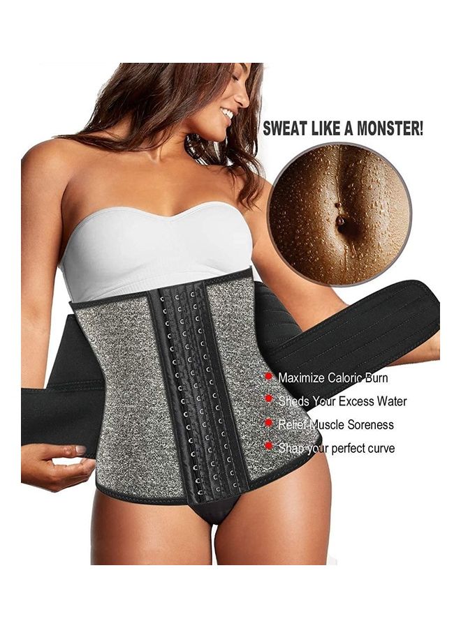 شو وو كورسيه نحت الجسم للارتداء حول الخصر أثناء ممارسة الرياضة ومصنوع من النيوبرين 3XL - Image 2