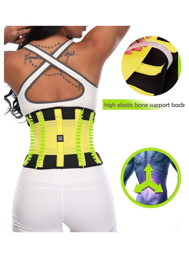 XiuWoo Waist Trainer Trimmer Sauna Sweat Belt Shapewear L - Image 2