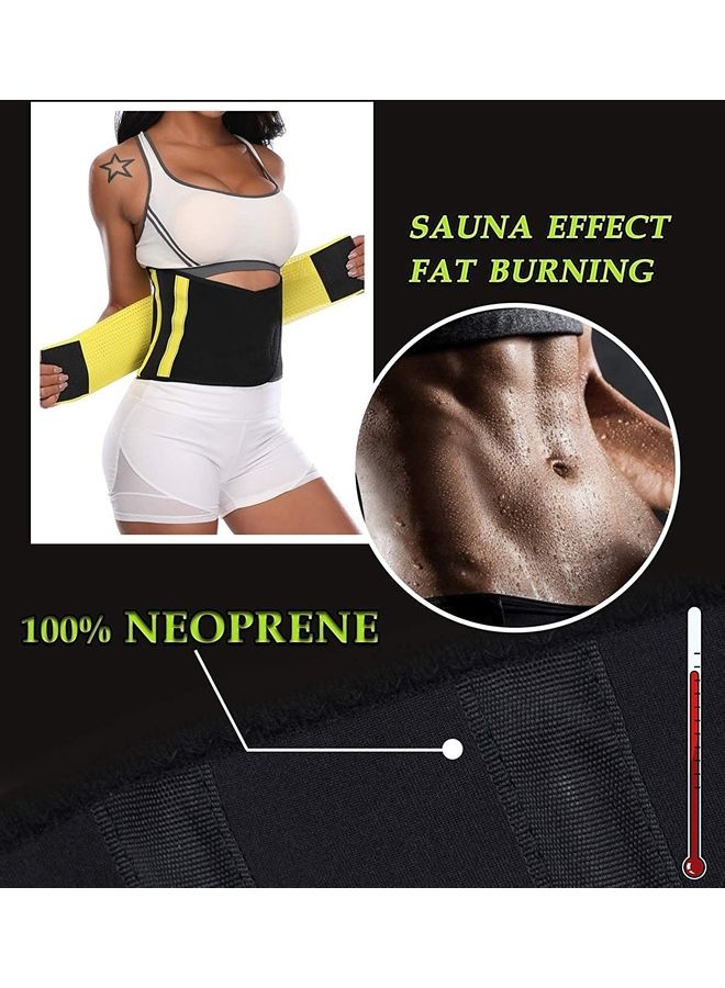 XiuWoo Waist Trainer Trimmer Sauna Sweat Belt Shapewear L - Image 4