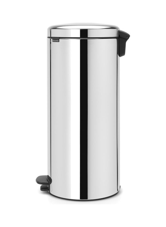 brabantia Pedal Bin Newicon With Plastic Inner Bucket Brilliant Steel 30Liters  - Image 2