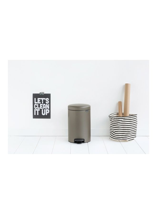 Newicon Pedal Bin Grey 12Liters - v1622101257/N47691460A_3