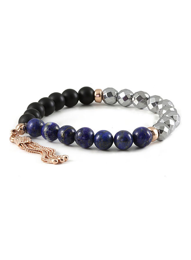 Lapis Lazuli Bracelet with Sterling Silver components - Image 1