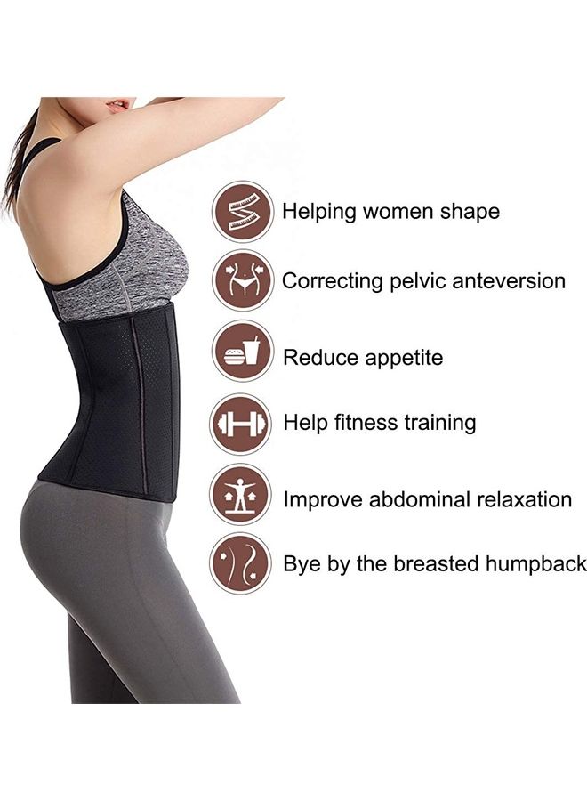 XiuWoo Waist Trimmer Sweat Belt Neoprene Trainer Cincher 2XScm - Image 3