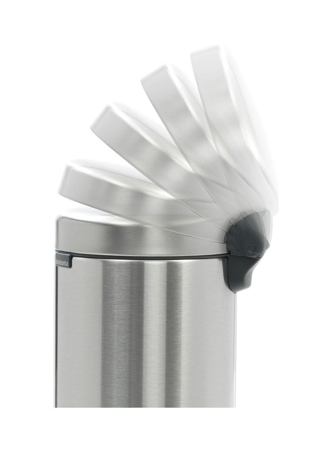 Pedal Bin Newicon With Inner Bucket Silver/Black 3Liters - v1622101966/N47691409A_5