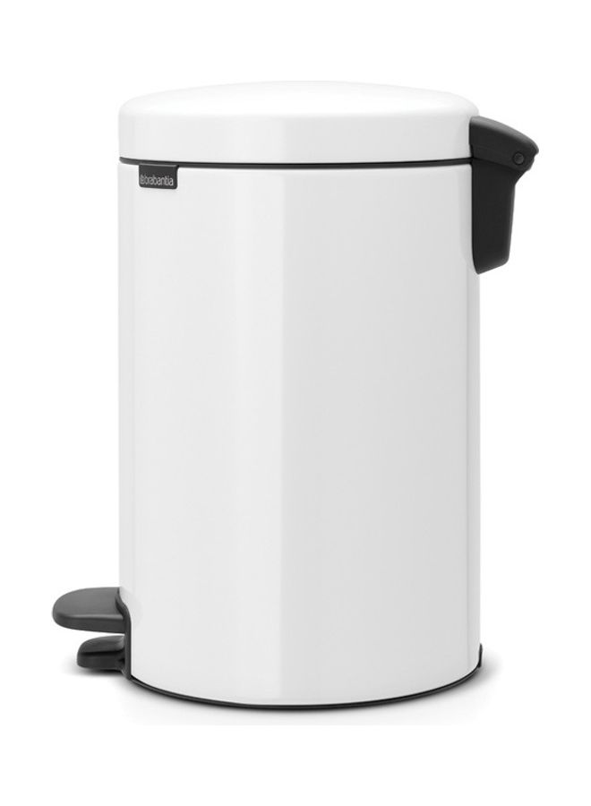 Pedal Bin Newicon With Inner Bucket White 12Liters - v1622101966/N47691415A_4