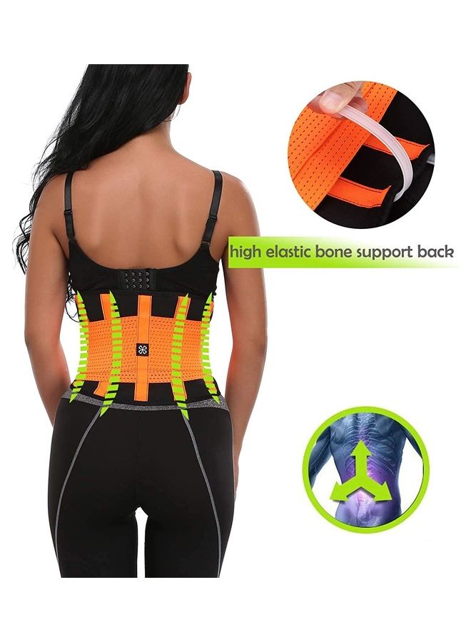 XiuWoo Waist Trainer Trimmer Sauna Sweat Belt Shapewear L - Image 2