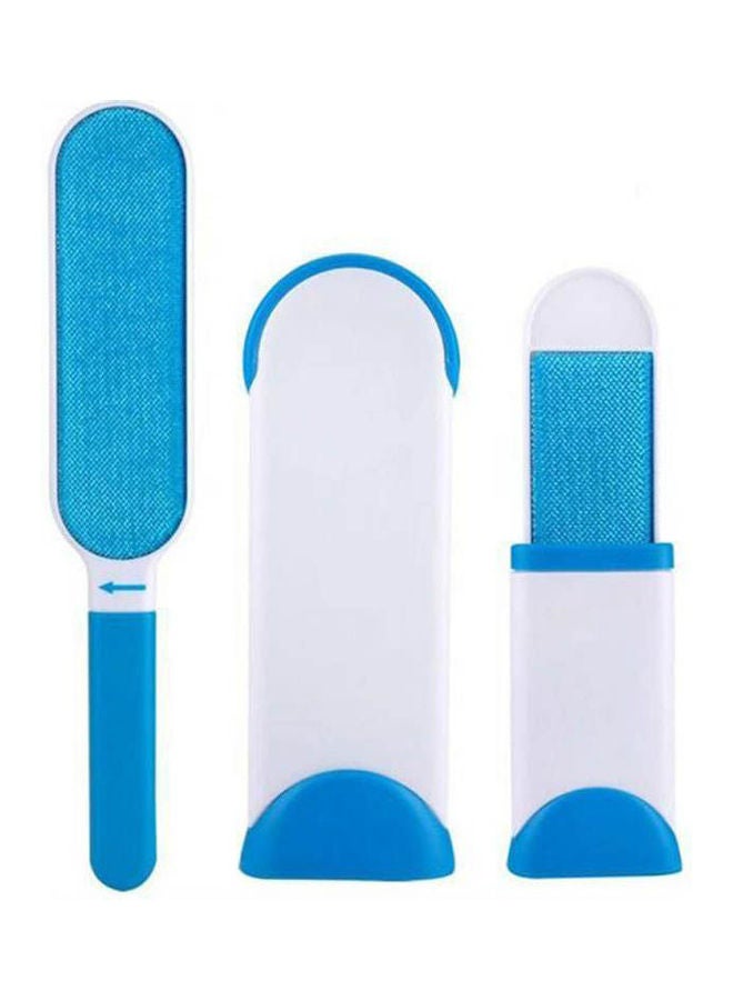 Generic Lint Brush - Pet Hair, Fur Remover Brush White-Blue 