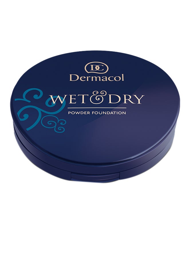 Dermacol Wet & Dry Compact Powder Foundation No 4 - Image 1