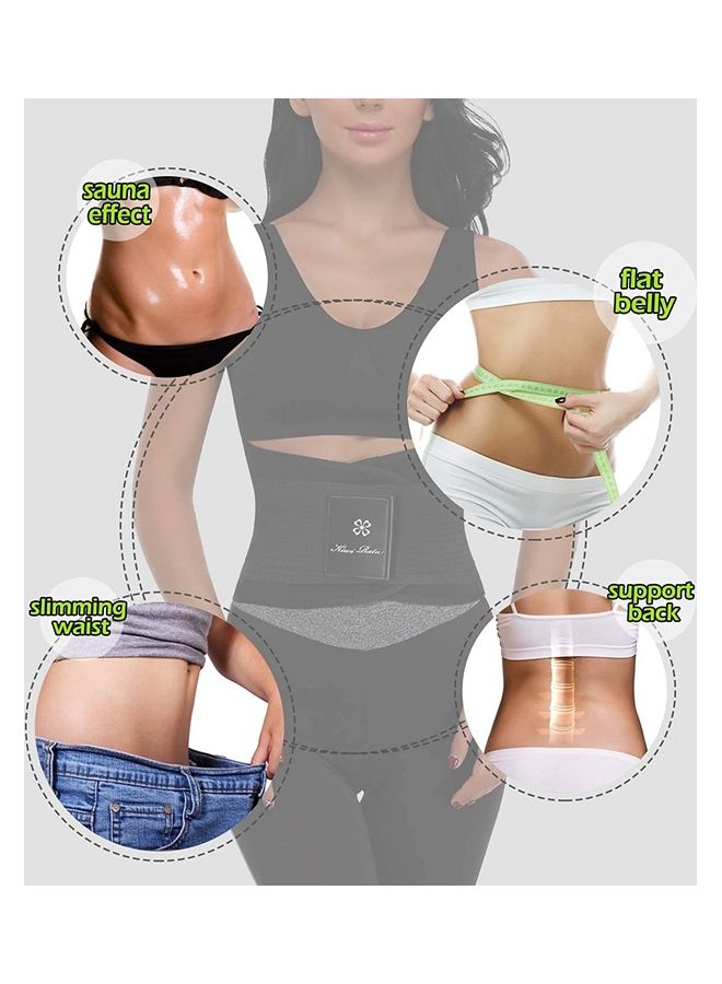 XiuWoo Waist Trainer Trimmer Sauna Sweat Belt Shapewear S - Image 3