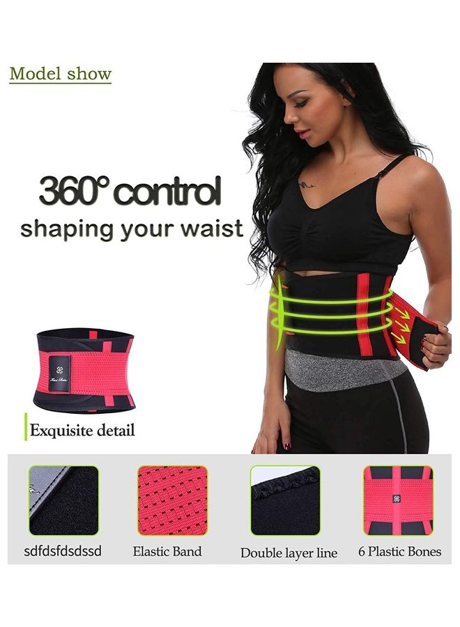 XiuWoo Waist Trainer Trimmer Sauna Sweat Belt Shapewear M - Image 4