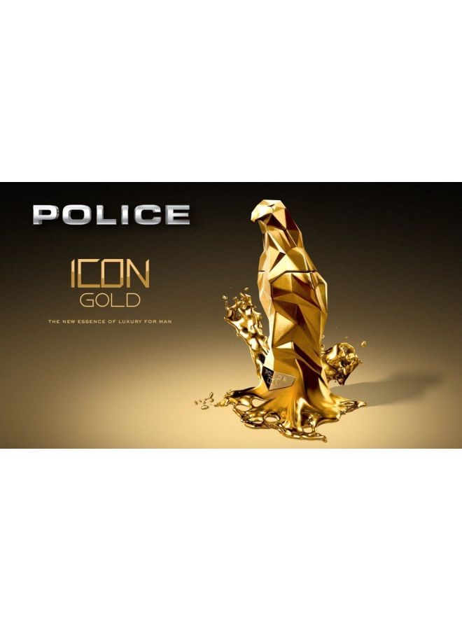 بوليس ماء عطر آيكون جولد 125ملليلتر - Image 4