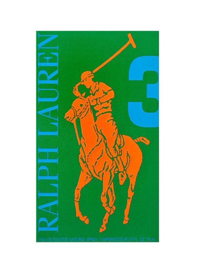 RALPH LAUREN Big Pony Green EDT 75ml  - Image 3