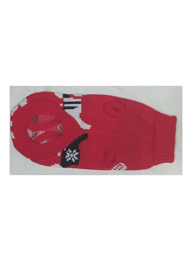 Generic Dog Jumper Coats Winter Small Dog Pet Cat Puppy Sweaters Red 30cm - Image 2