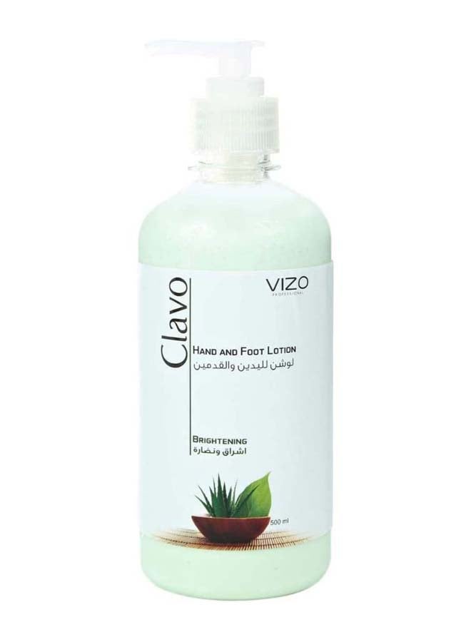 VIZO Brightening Clavo Hand & Foot Lotion White 500ml - Image 3