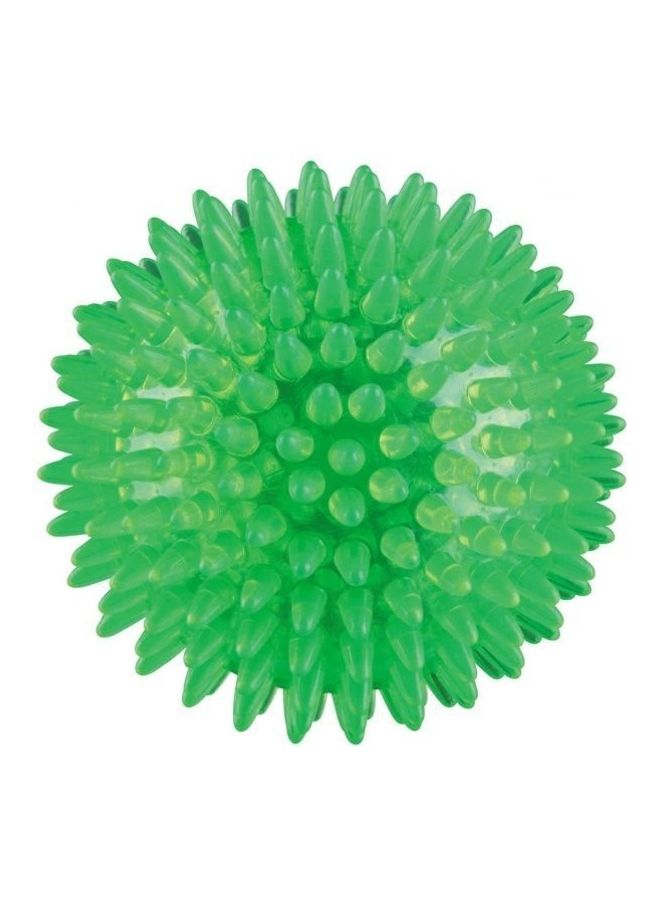 Trixie Thermoplastic Hedgehog Ball For Dogs Green 8cm - Image 2