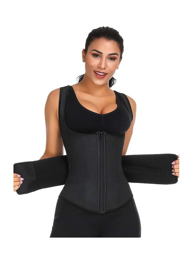 XiuWoo Waist Trainer Trimmer Sauna Sweat Belt Shapewear - Image 3