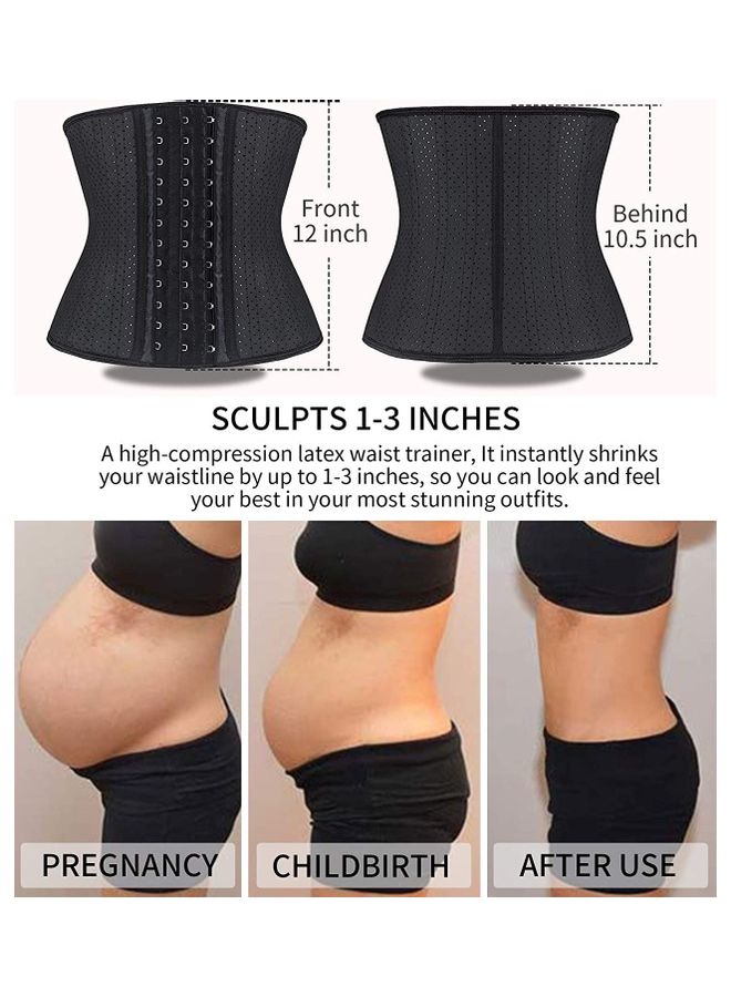 XiuWoo Waist Trainer Trimmer Sauna Sweat Belt Shapewear M - Image 5