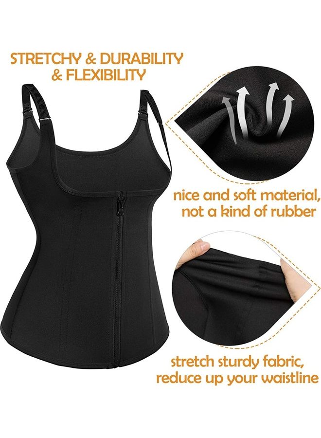 XiuWoo Waist Trainer Trimmer Sauna Sweat Belt Shapewear XLcm - Image 4