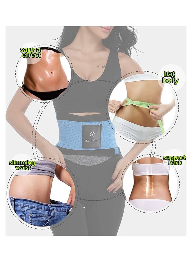 XiuWoo Waist Trainer Trimmer Sauna Sweat Belt Shapewear M - Image 3