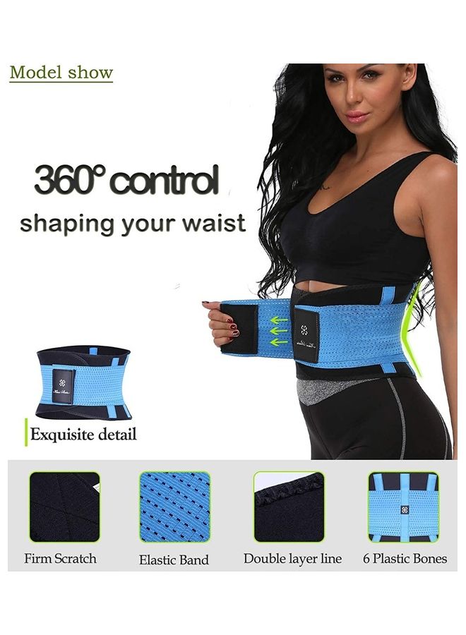 XiuWoo Waist Trainer Trimmer Sauna Sweat Belt Shapewear M - Image 4