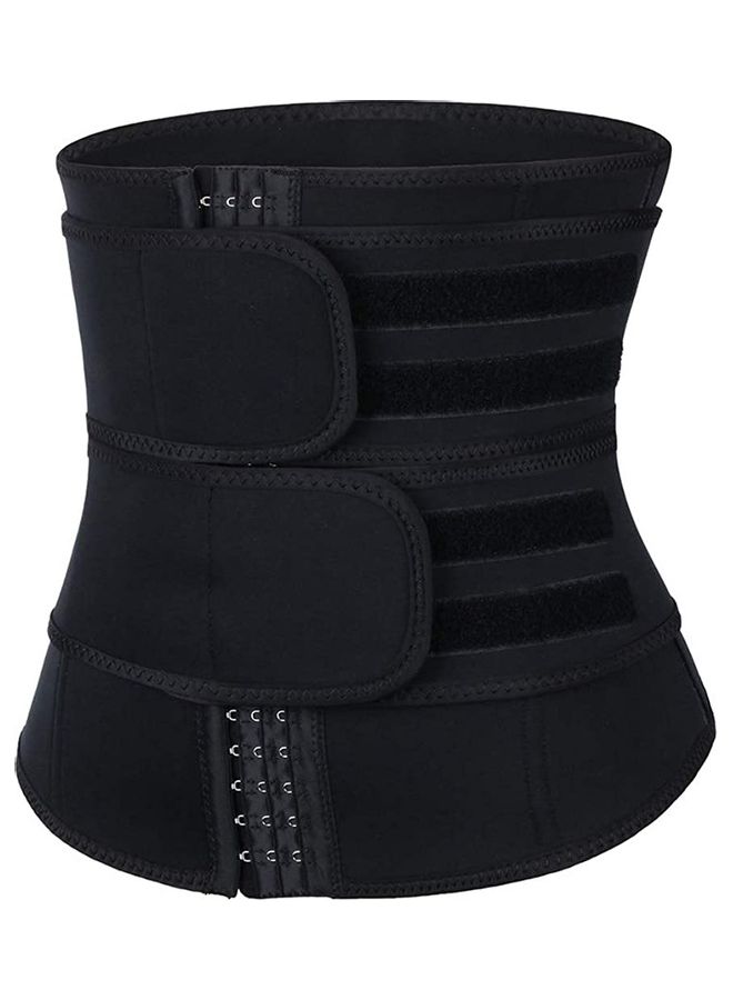 شو وو حزام تنحيف للارتداء حول الخصر مكون من 3 أحزمة ومزود بسحاب ومصنوع من النيوبرين لممارسة الرياضة 3XL - Image 2