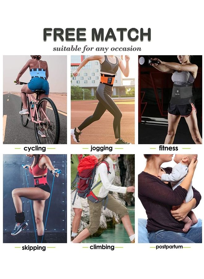 شو وو حزام تنحيف الخصر بالساونا والعرق يأخذ شكل الجسم M - Image 5