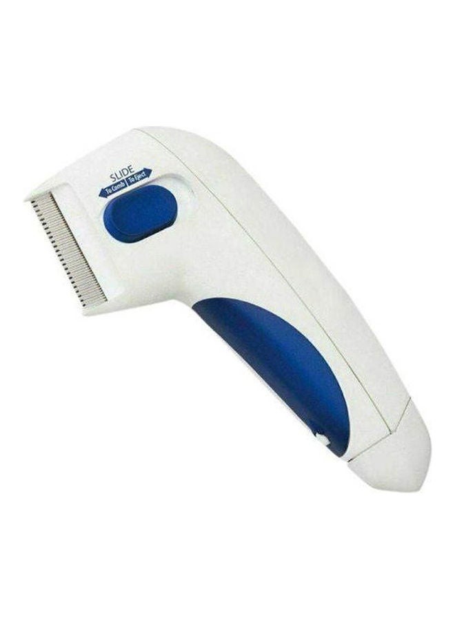 Generic Electric Dog Flea Cleaning Brush White-Blue 