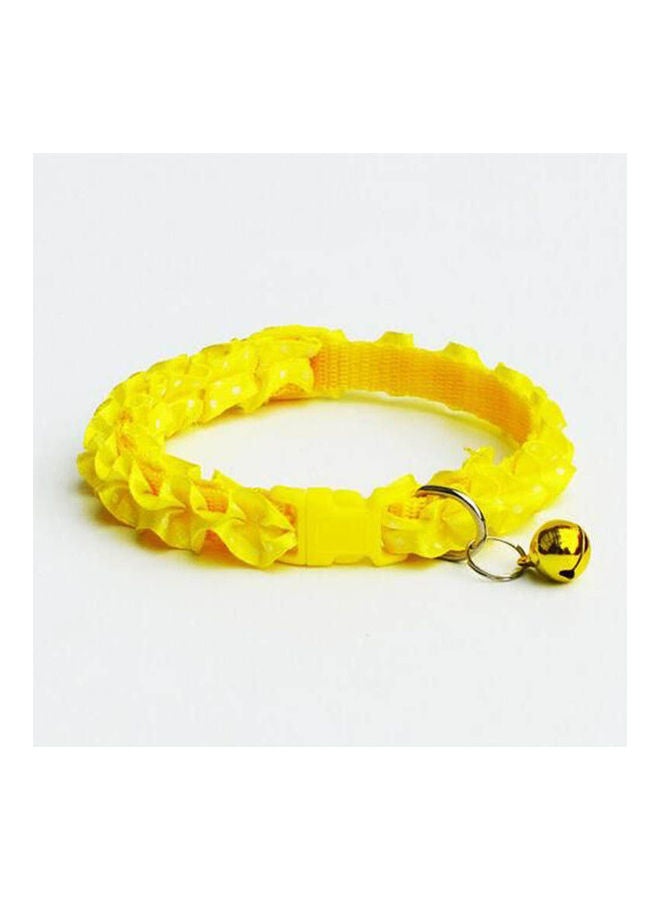 طوق مزود بإبزيم قابل للتعديل للقطط والجراء متعدد الألوان