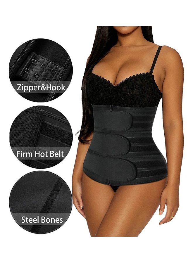 شو وو كورسيه نحت الجسم للارتداء حول الخصر أثناء ممارسة الرياضة ومصنوع من النيوبرين L - Image 4