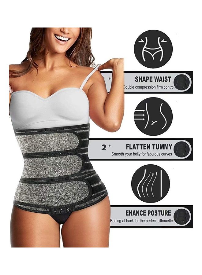 شو وو كورسيه نحت الجسم للارتداء حول الخصر أثناء ممارسة الرياضة ومصنوع من النيوبرين L - Image 3