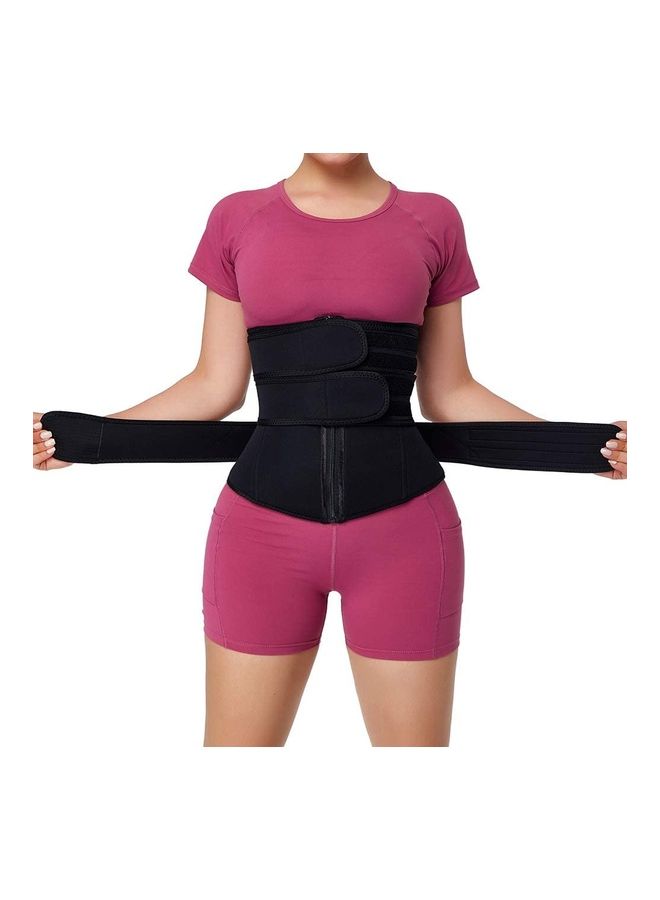 Waist Trainer for Women Neoprene 3 Strap Cincher Corset Trimmer Belt Body Shaper Workout Sport Girdle XL - v1622106149/N47690019A_1