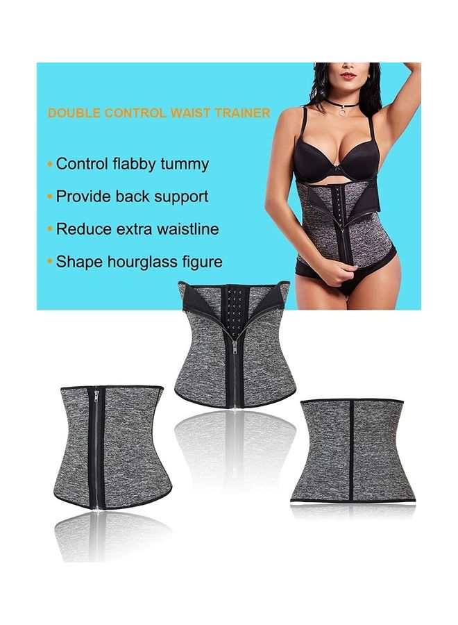 Waist Trainer Neoprene Waist Cincher With Adjustable Zip S